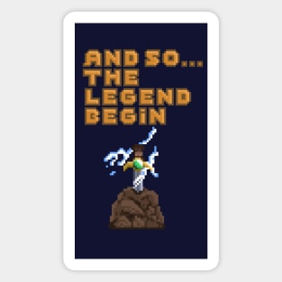 And so... The legend begin - Sword Magnet